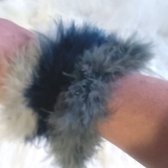 feather bracelets stackable indie sleaze hipster accessory 3 - Picture 2 of 13